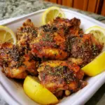 Lemon Pepper Chicken or Thighs