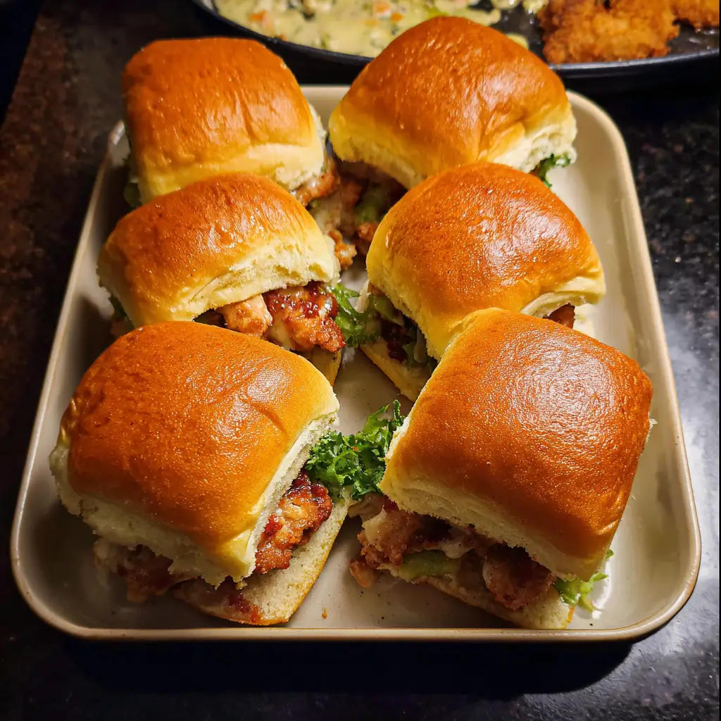 Marry Me Chicken Sliders