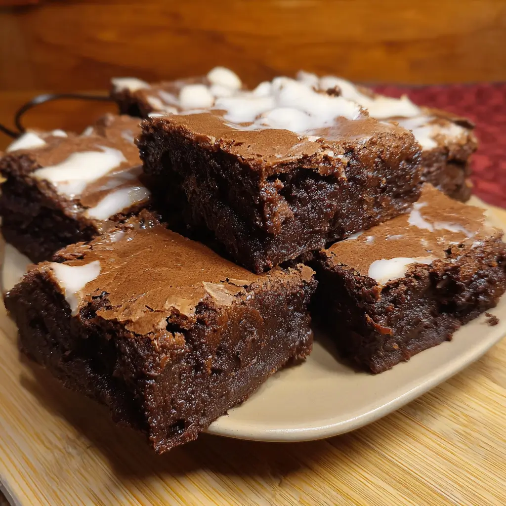 Mexican Hot Chocolate Brownies