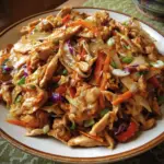Moo Shu Chicken Wraps