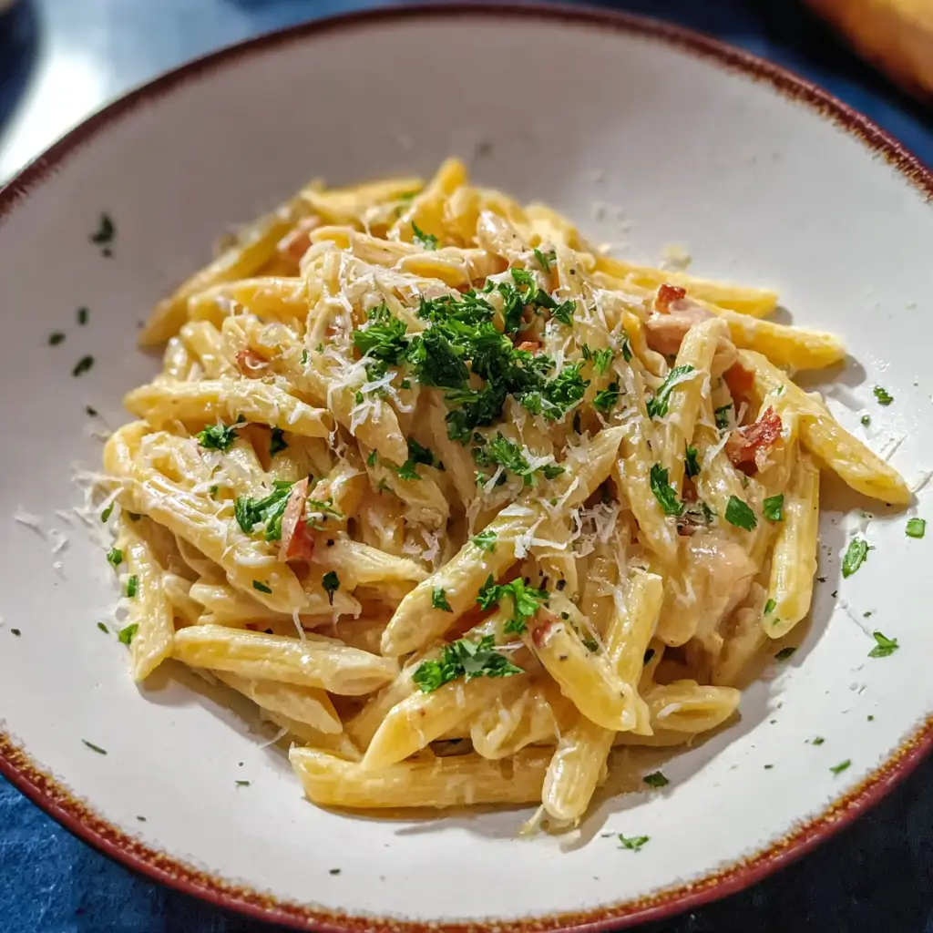 One Pot Creamy Garlic Pasta