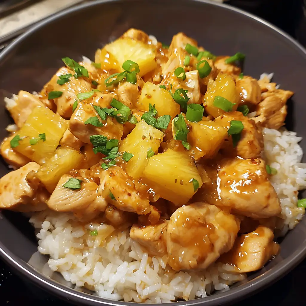 Pineapple Chicken and Rice