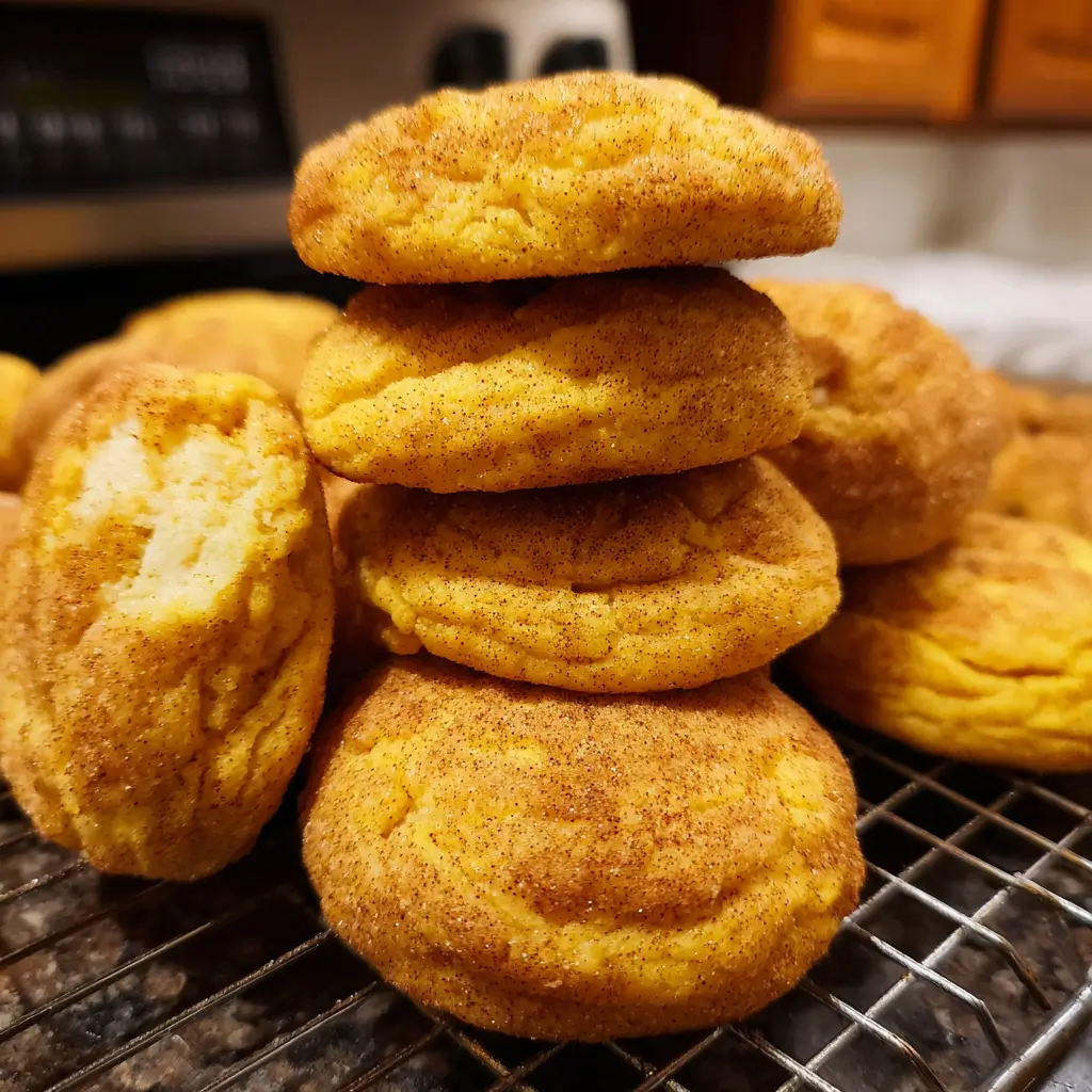Pumpkin Cheesecake Snickerdoodles