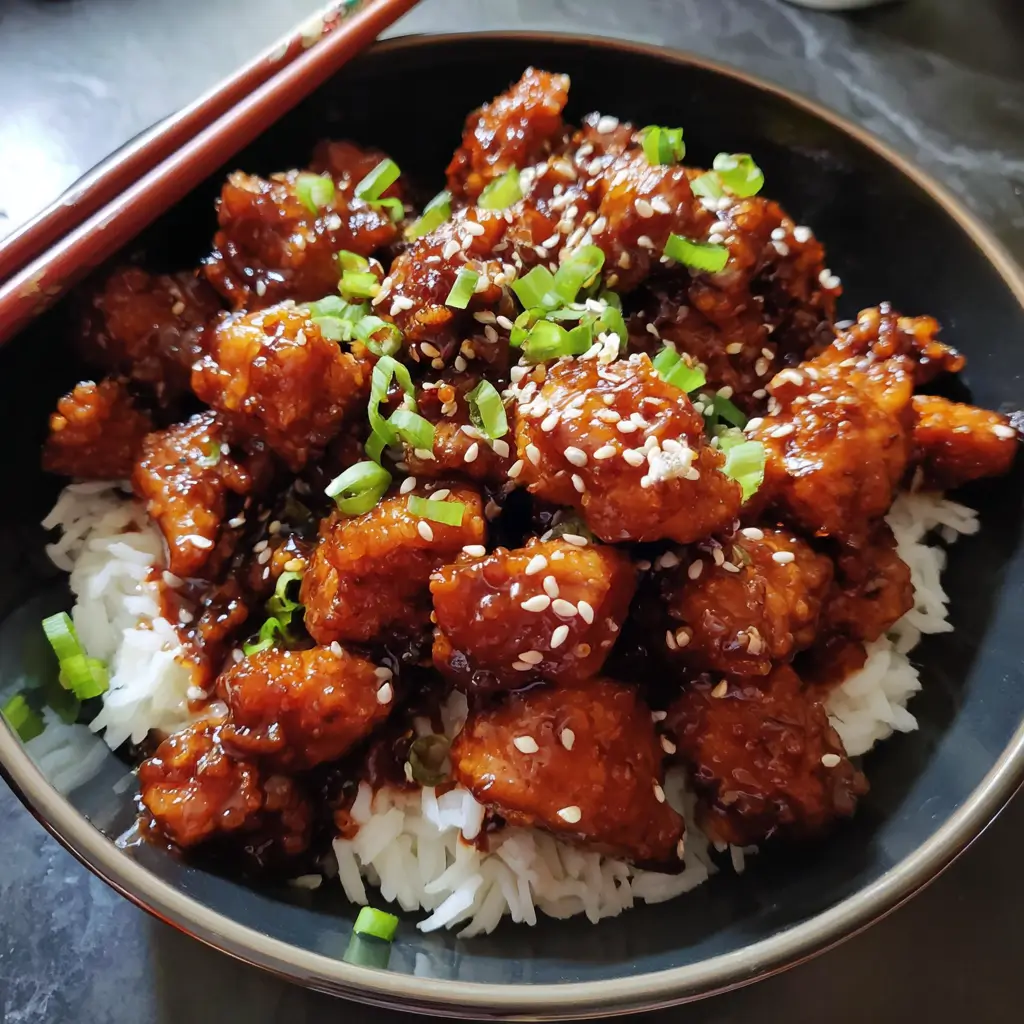 Slow Cooker General Tso’s Chicken