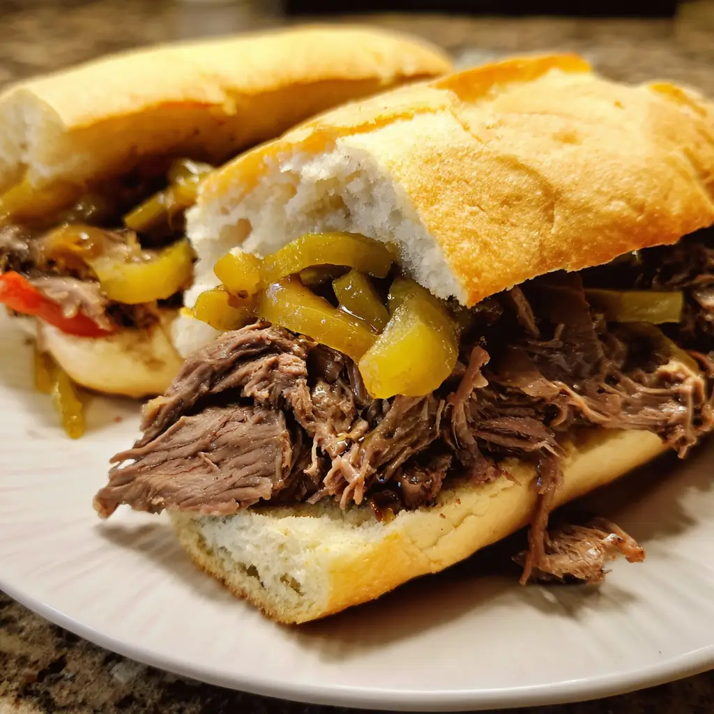 Slow Cooker Italian Beef