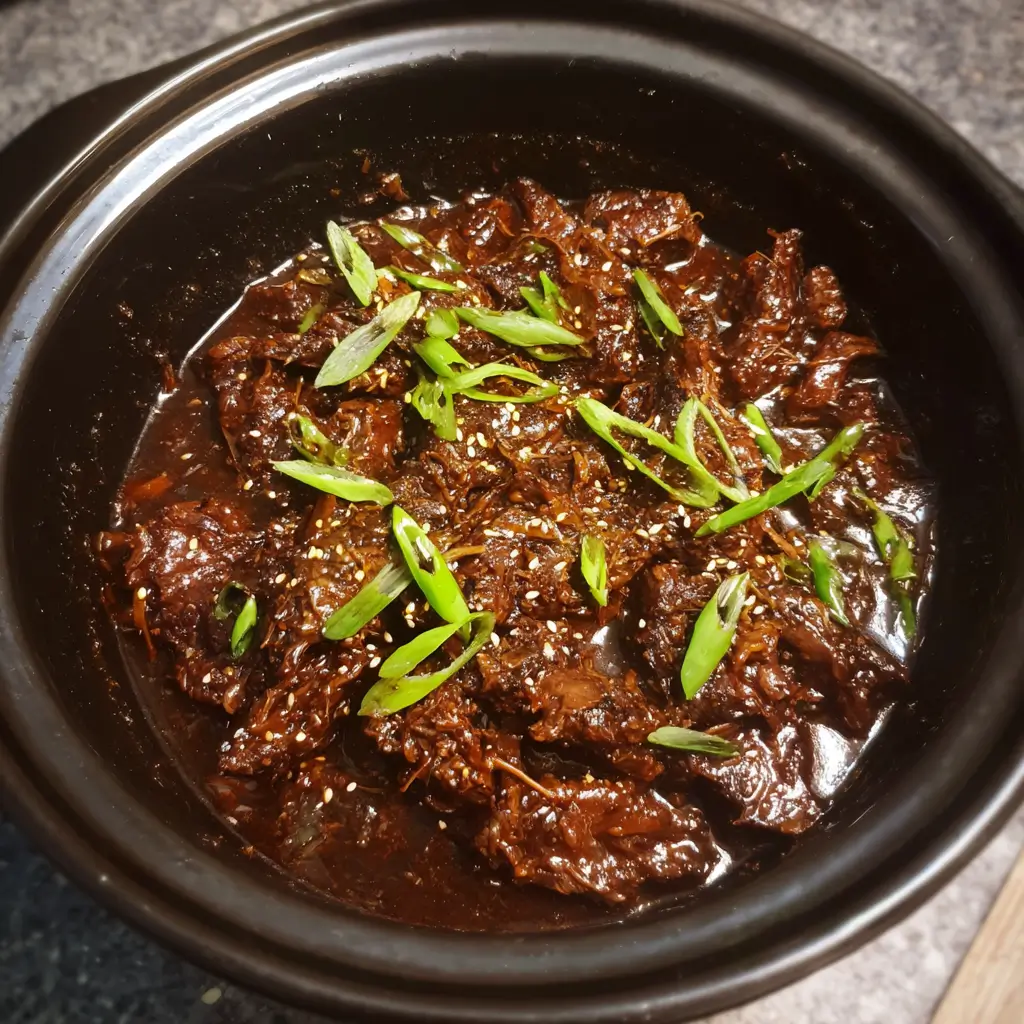 Slow Cooker Korean Beef
