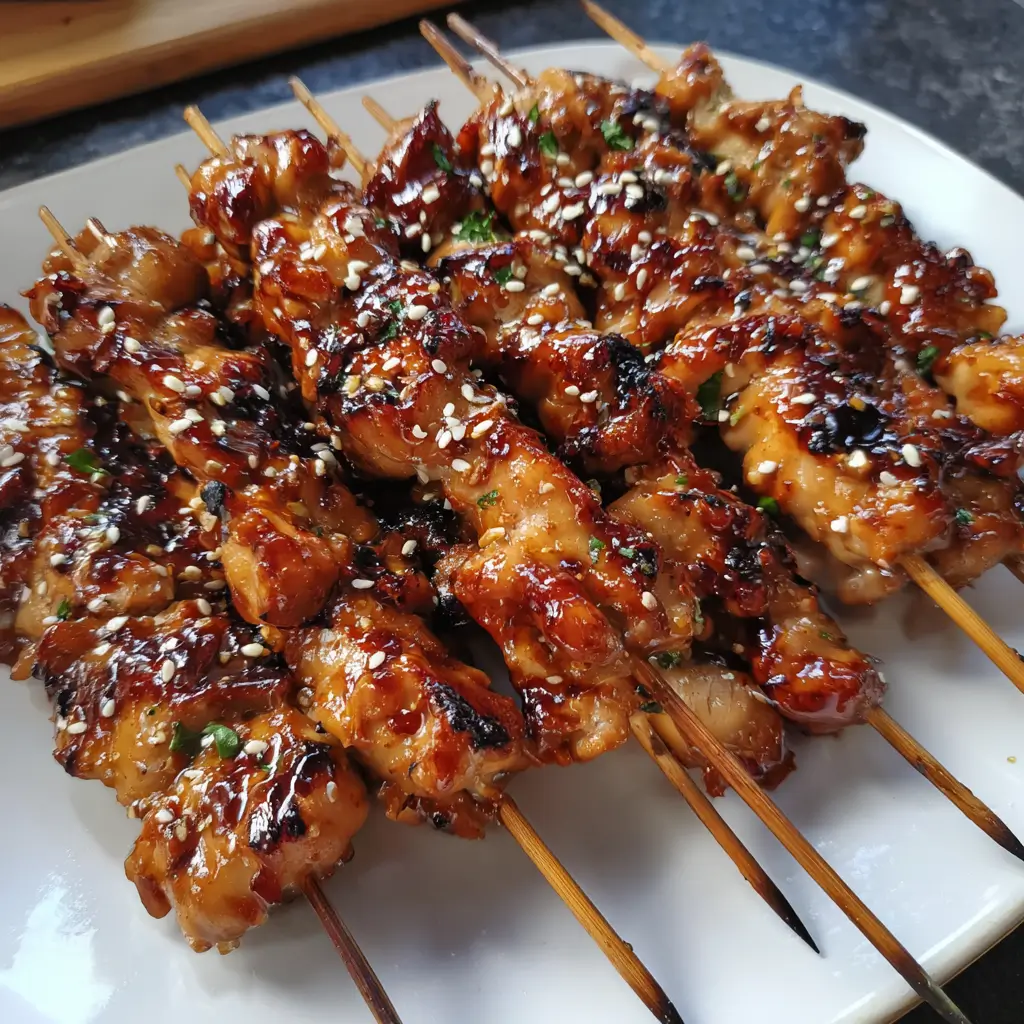 Teriyaki Chicken Skewers