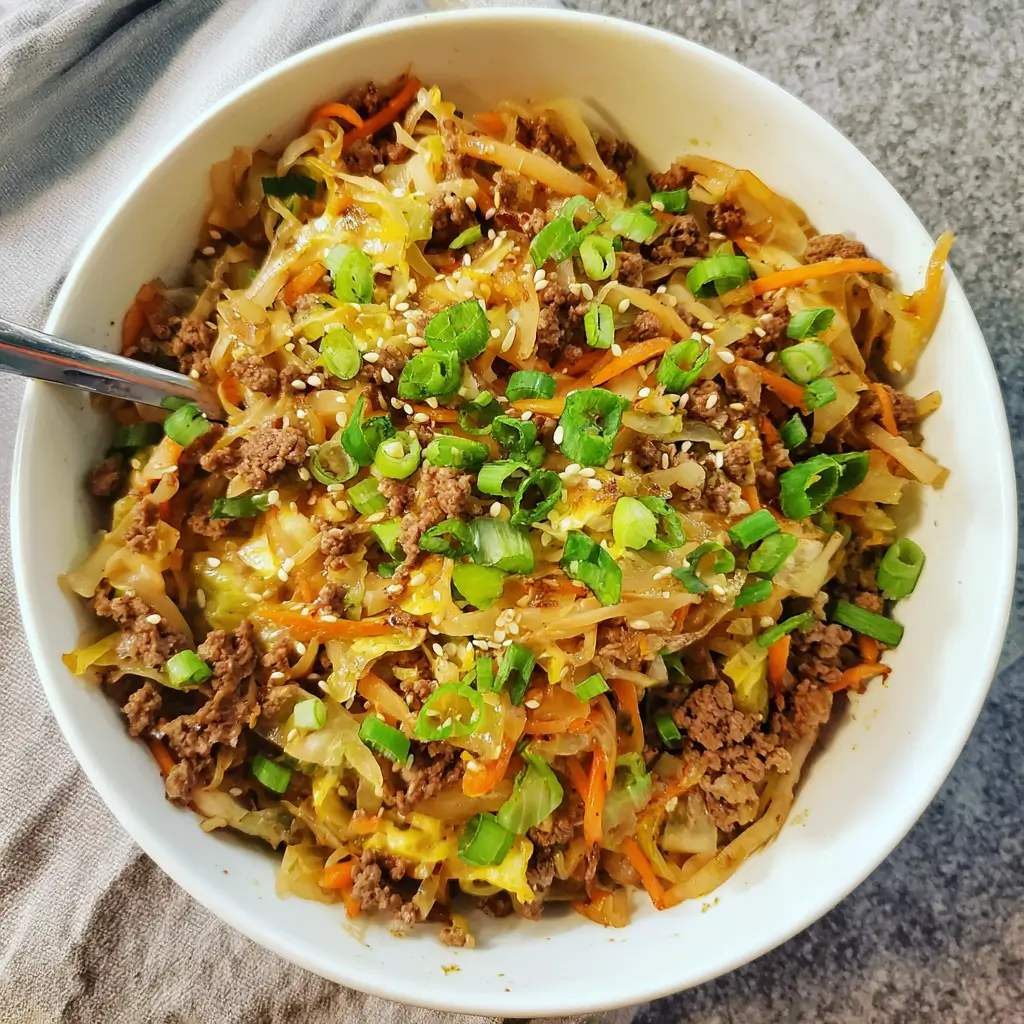 The BEST Egg Roll in a Bowl Recipe