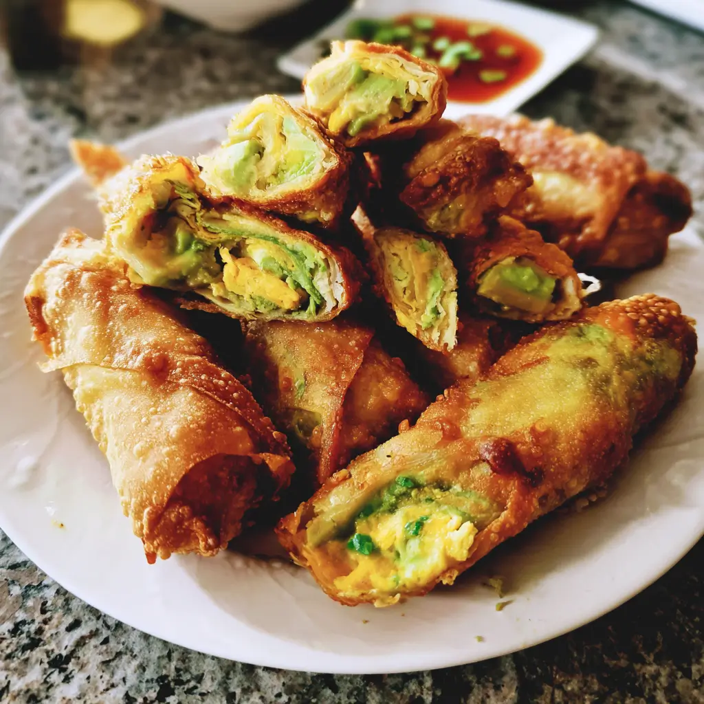 The Best Avocado Egg Rolls