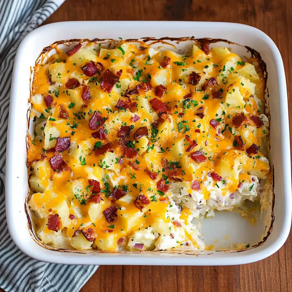 Twice Baked Potato Casserole