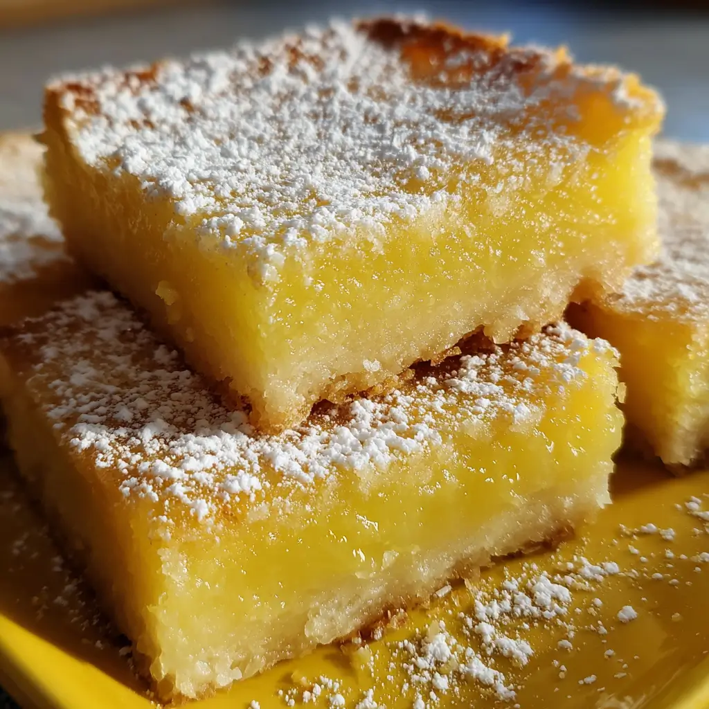 Two Ingredient Lemon Bars