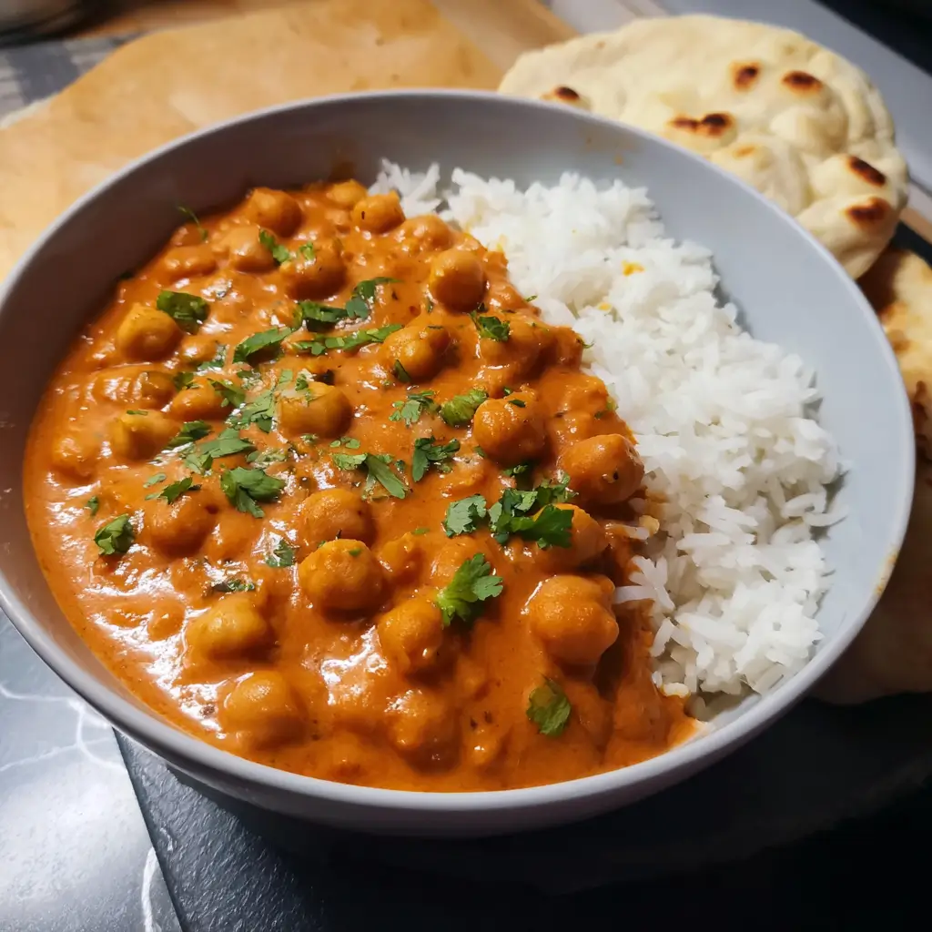 Vegetarian Chickpea Tikka Masala