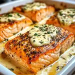 Baked Boursin Salmon