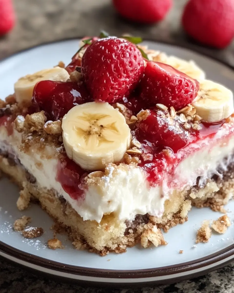 Banana Split Dump Cake Recipe