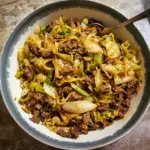Beef and Cabbage Stir Fry