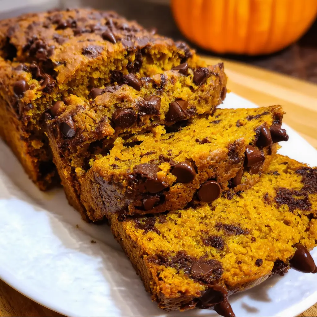 Best Chocolate Chip Pumpkin Bread