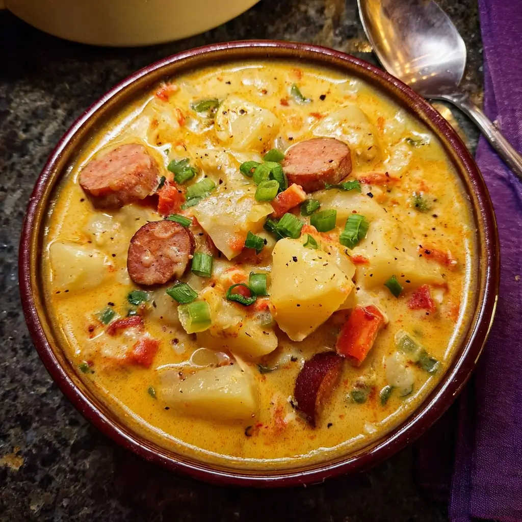 Cajun Potato Soup Recipe