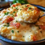 Cheddar Bay Biscuit Seafood Pot Pie