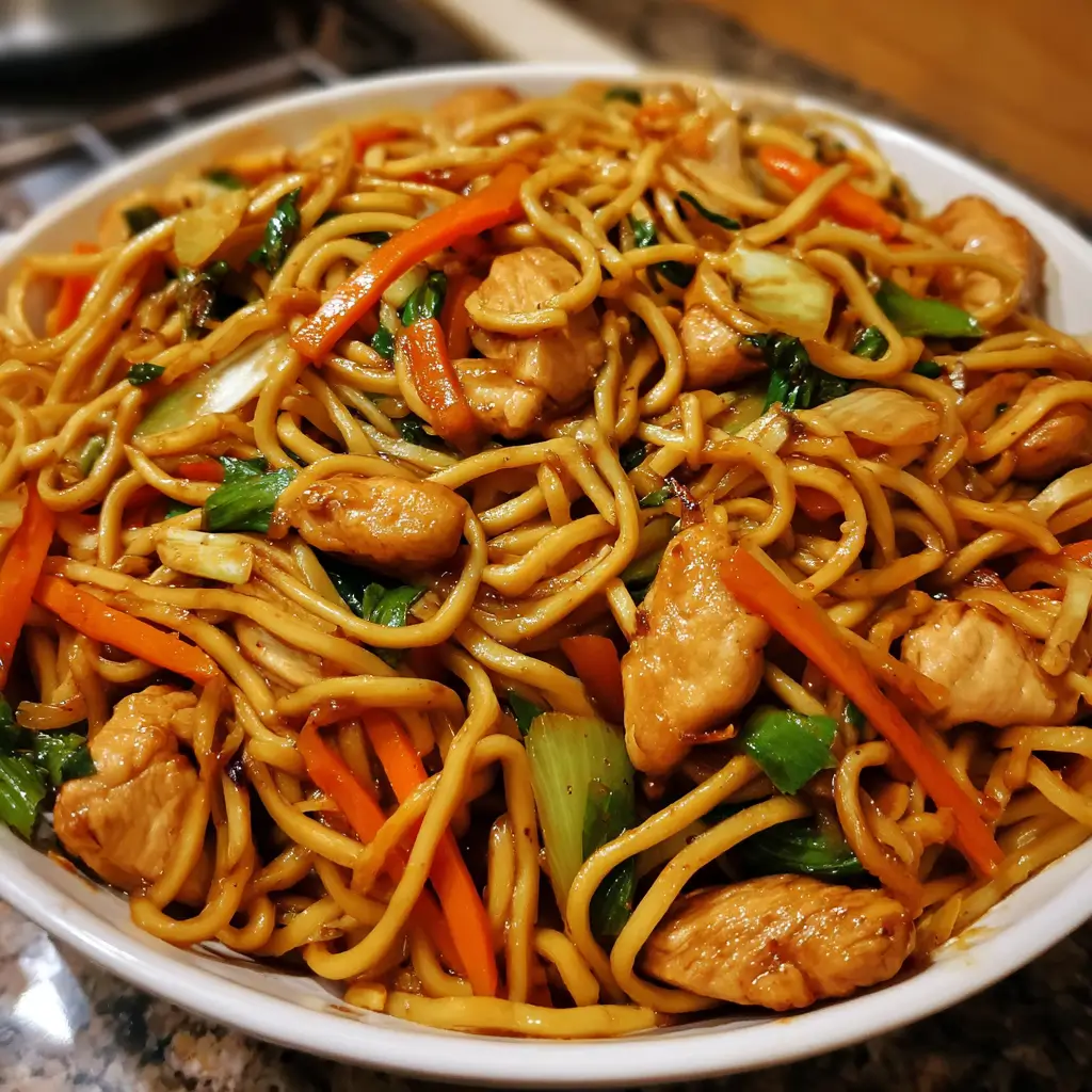 Chicken Lo Mein Recipe
