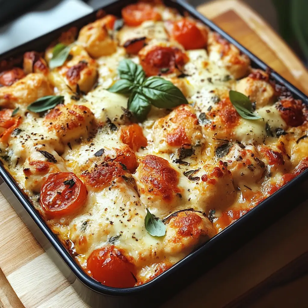 Chicken & Mozzarella Bake