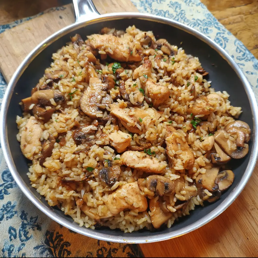 Chicken & Mushroom Rice