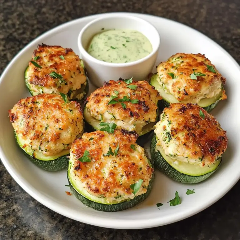Chicken Zucchini Poppers
