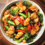Chicken with Mixed Vegetable Stir Fry