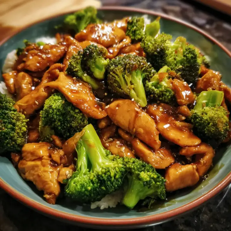 Chinese Chicken and Broccoli Recipe