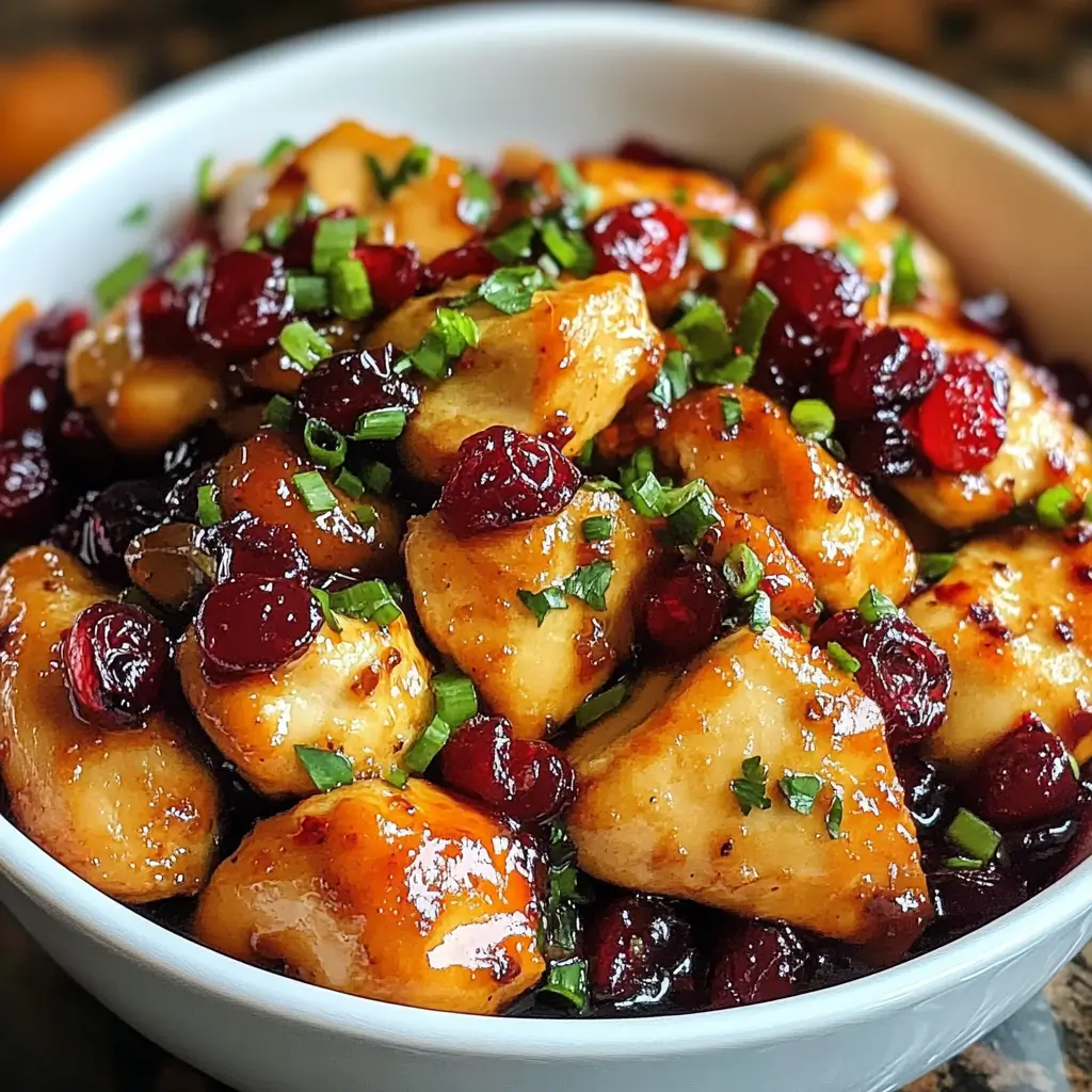Cranberry Orange Chicken