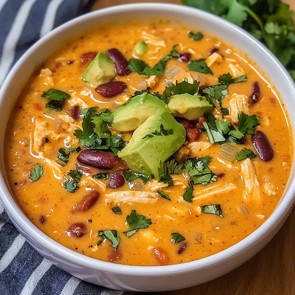 Creamy Chicken Enchilada Soup