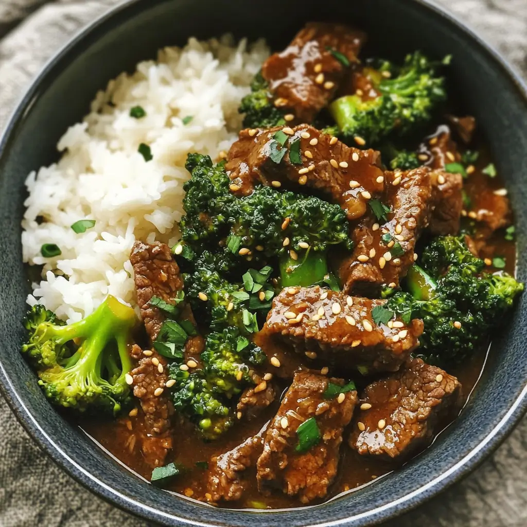 Crockpot Beef and Broccoli