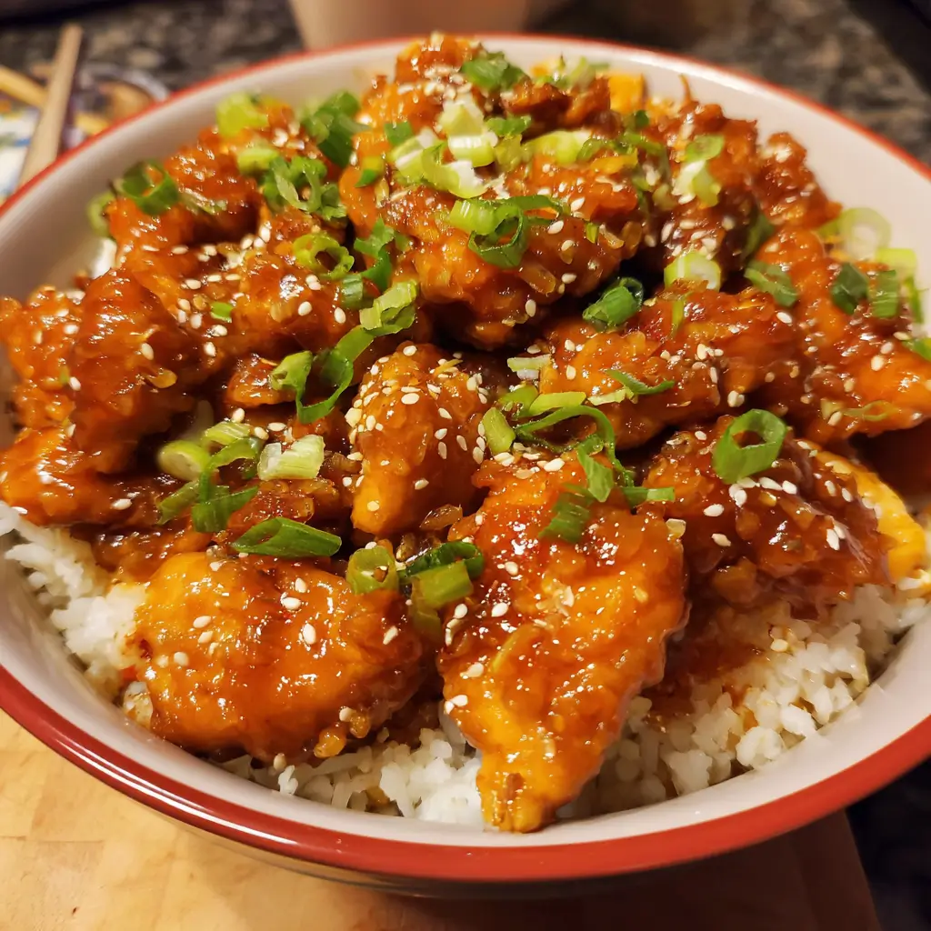 Easy Slow Cooker Orange Chicken