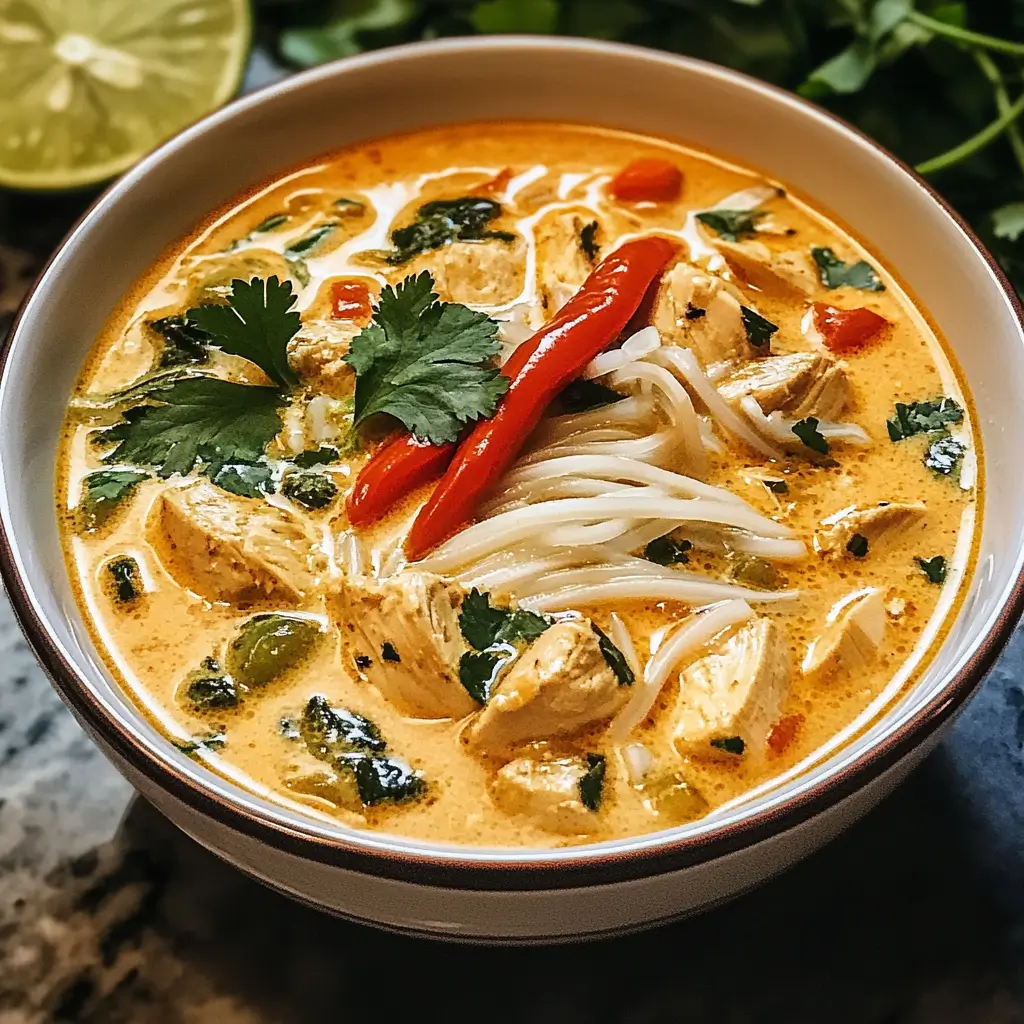 Easy Thai Chicken Soup Recipe
