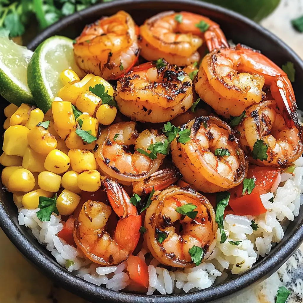 Fiesta Shrimp Rice Bowl Recipe