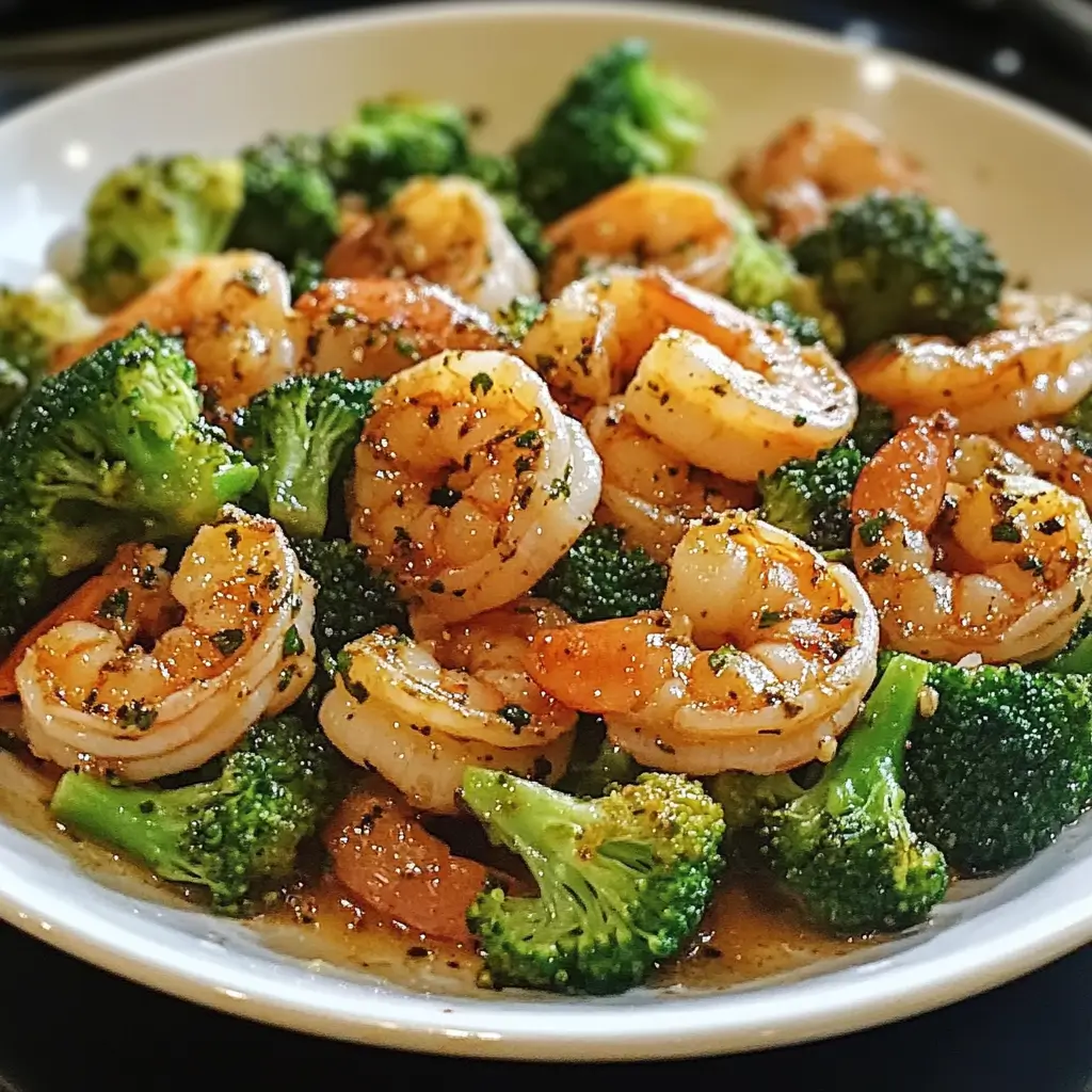 Garlic Shrimp and Broccoli Recipe