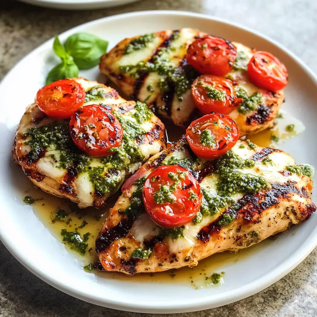 Grilled Chicken Margherita