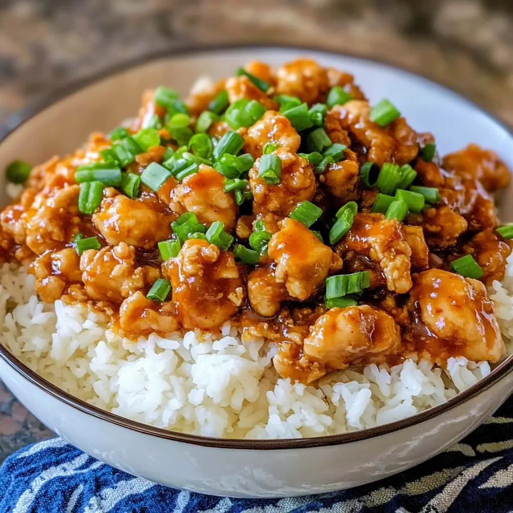 Ground Orange Chicken