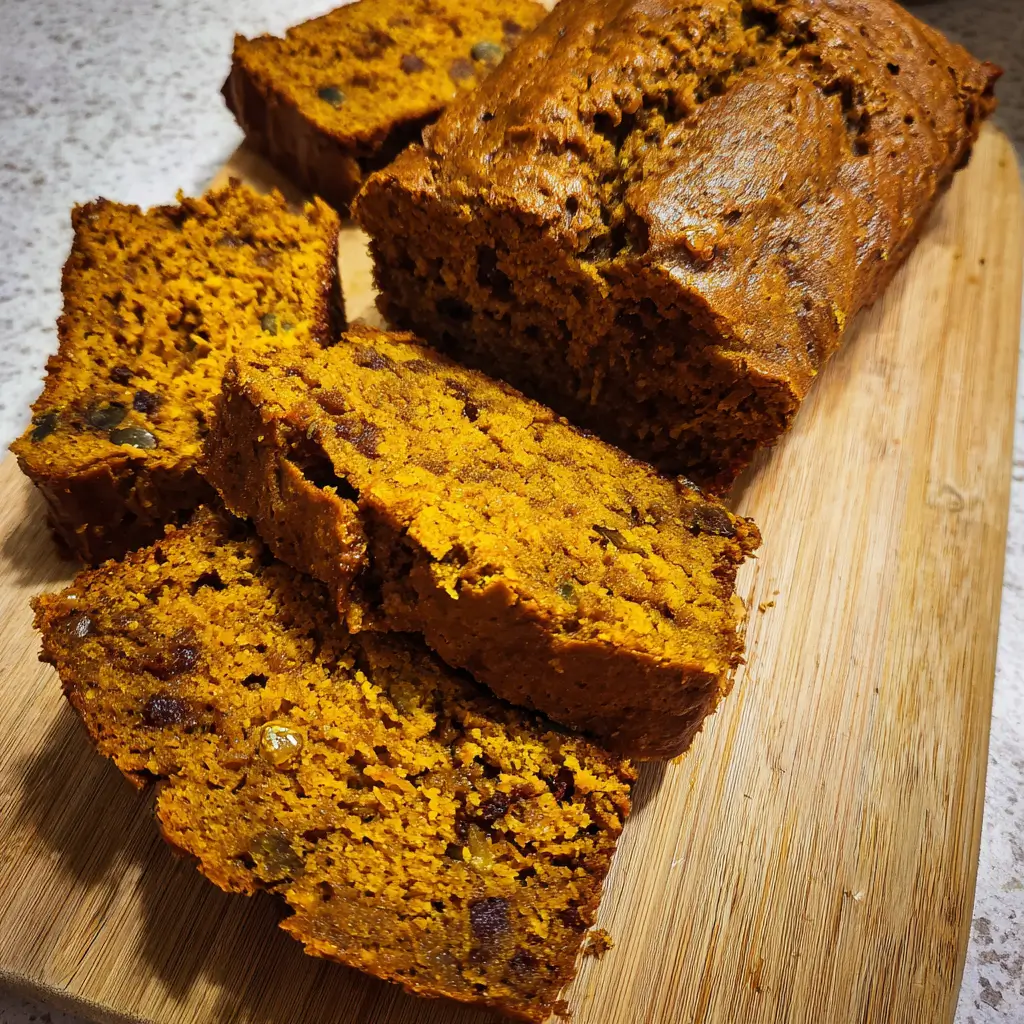 Healthy Pumpkin Bread