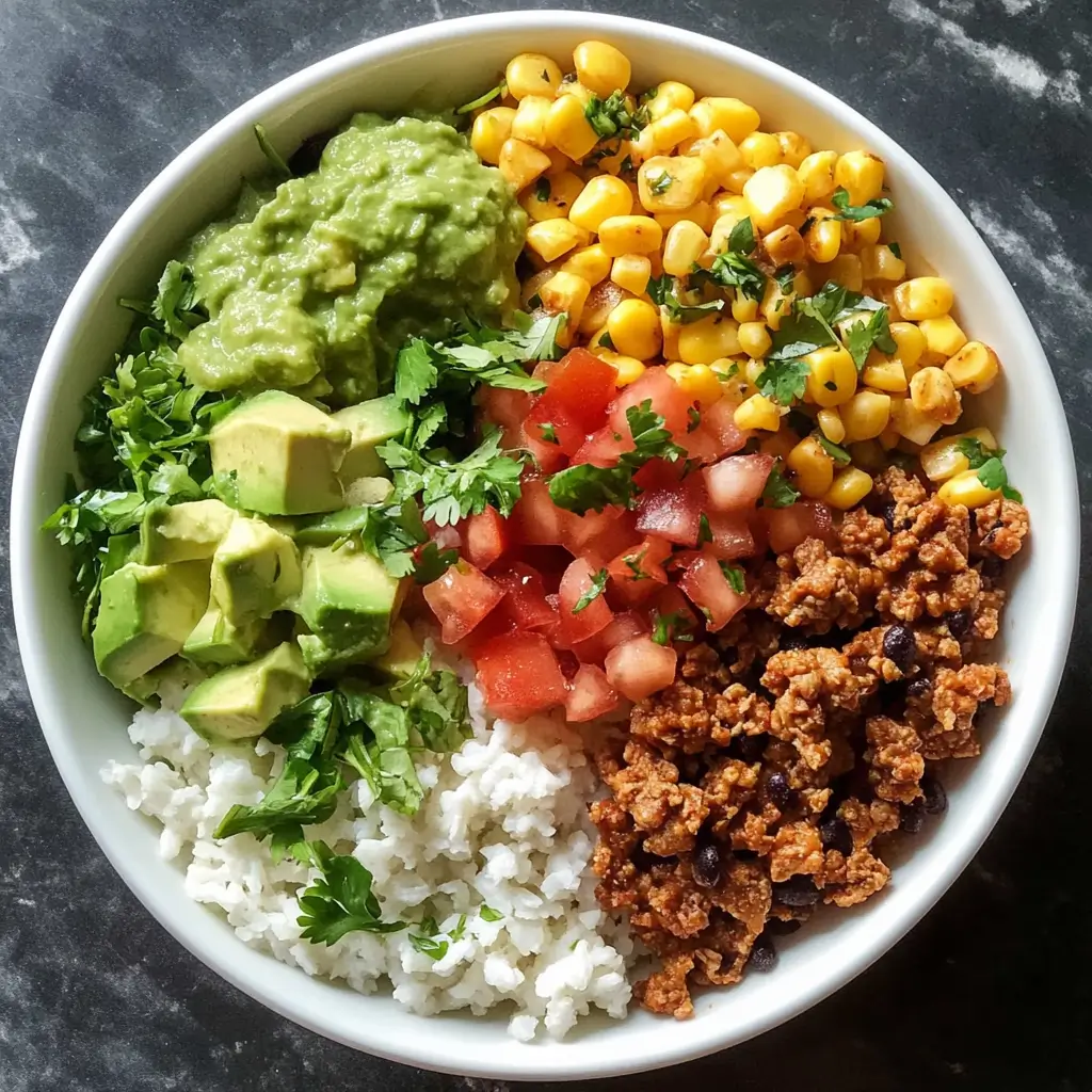 Healthy Turkey Taco Bowl