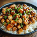 Honey BBQ Chicken Rice