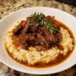 Italian Pot Roast & Parmesan Risotto