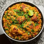 Mama's Puerto Rican Chicken and Rice