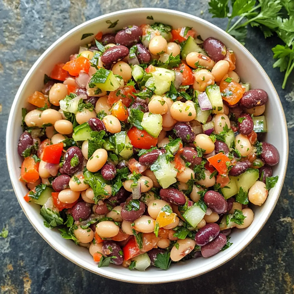 Mediterranean Bean Salad