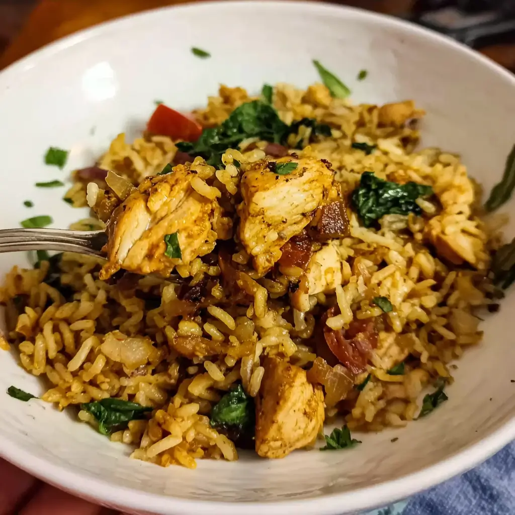 Mediterranean Chicken and Rice