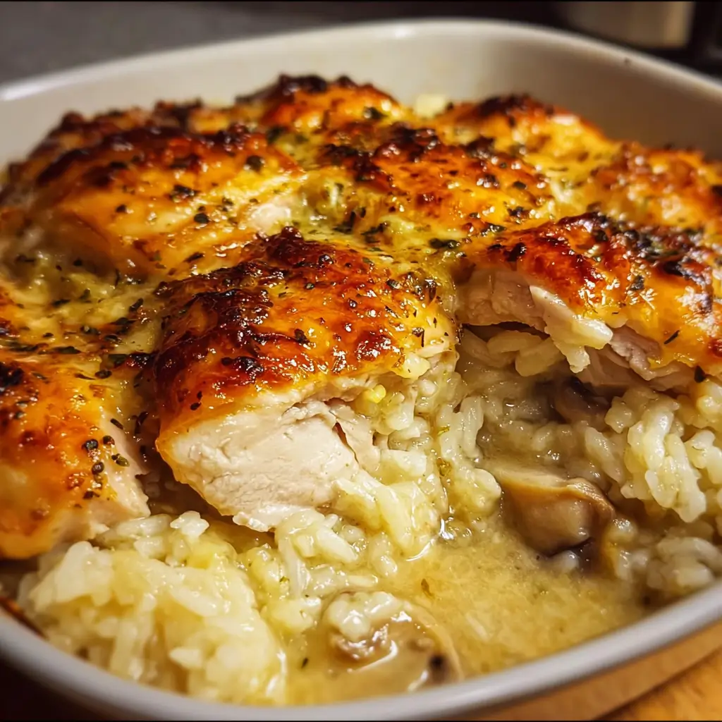 No-Peek Chicken Casserole