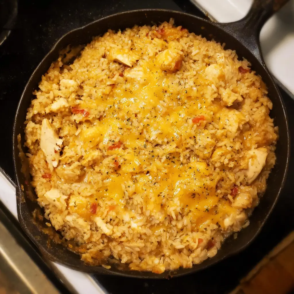 One Pot Chicken and Rice Casserole Recipe
