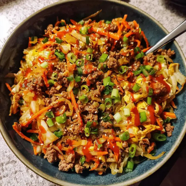 Paleo Egg Roll in a Bowl