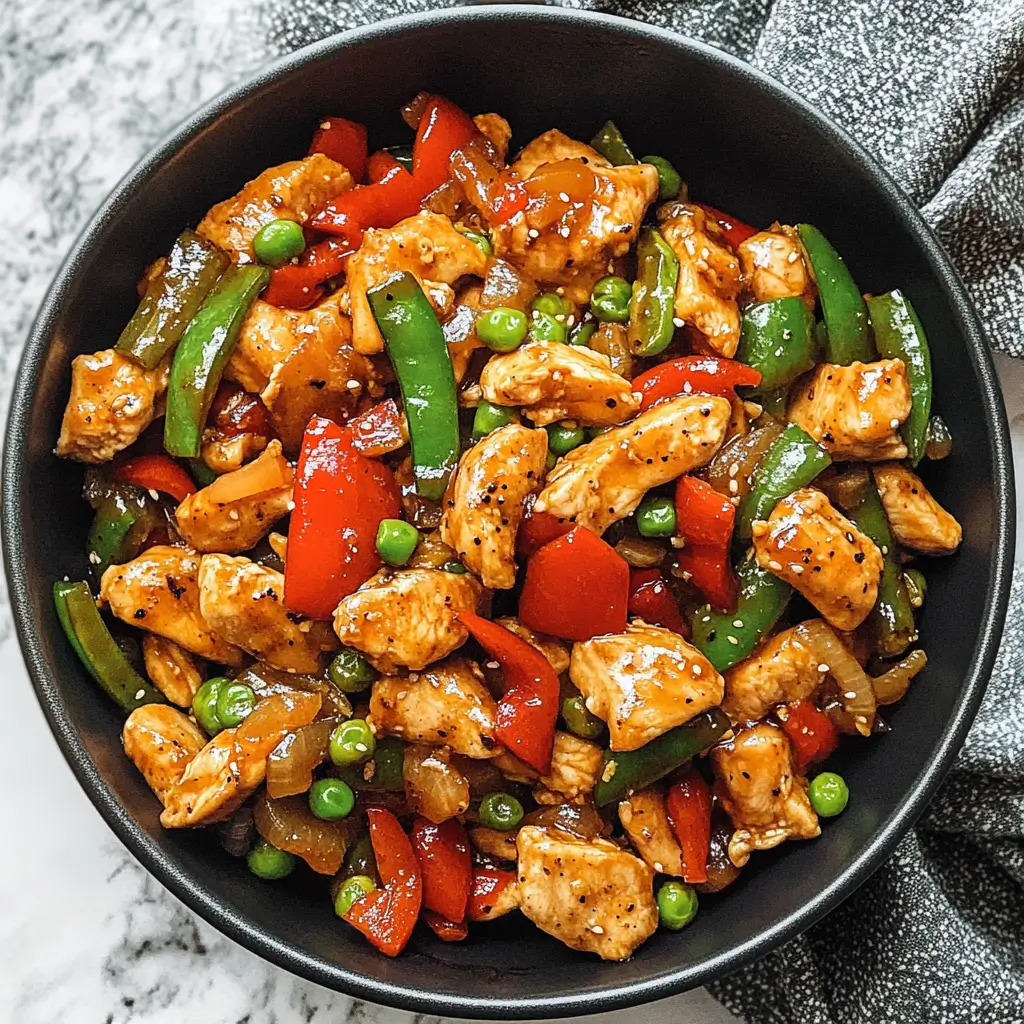 Pepper Chicken Stir Fry Recipe