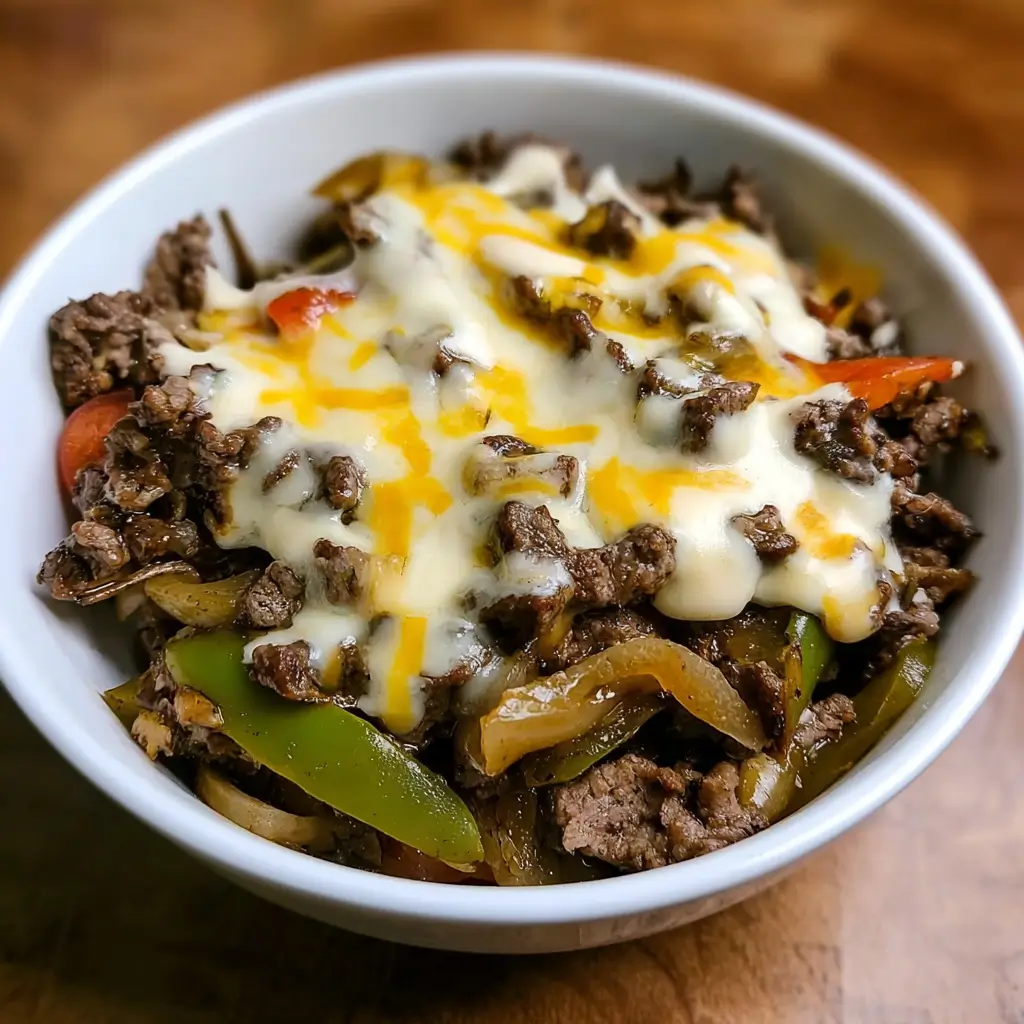 Philly Cheesesteak Bowls