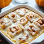 Pumpkin Cinnamon Roll Bake
